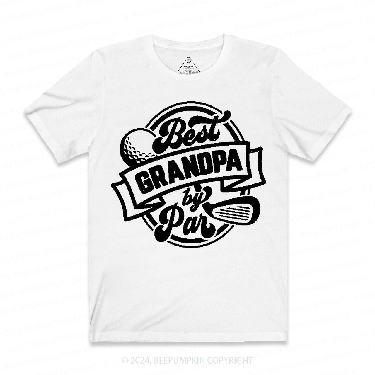 Best Grandpa By Par Grandparents T-shirt