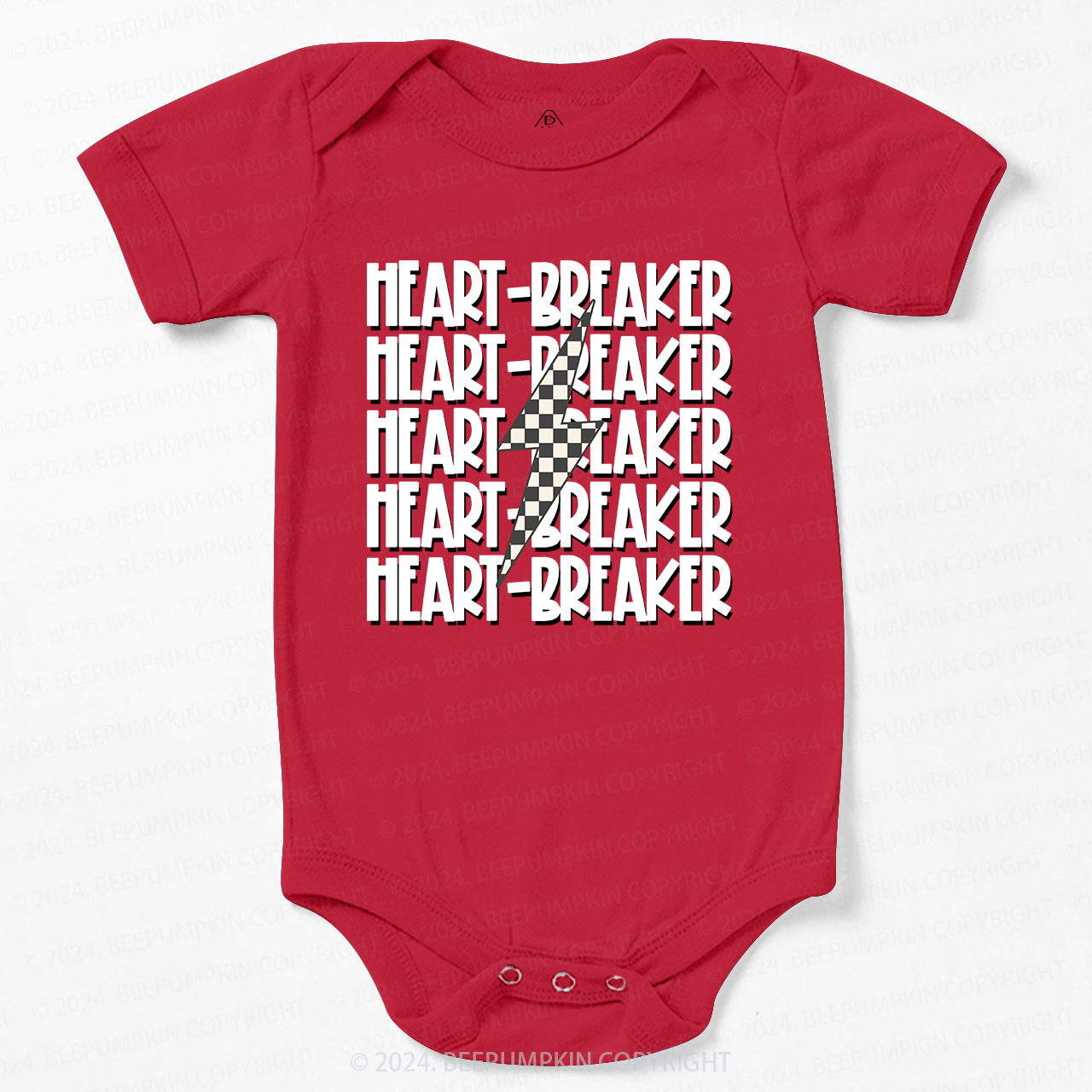 Heart Breaker Valentine Bodysuit For Baby