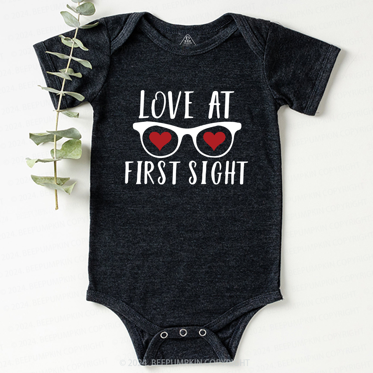 Love At First Sight Bodysuit For Baby