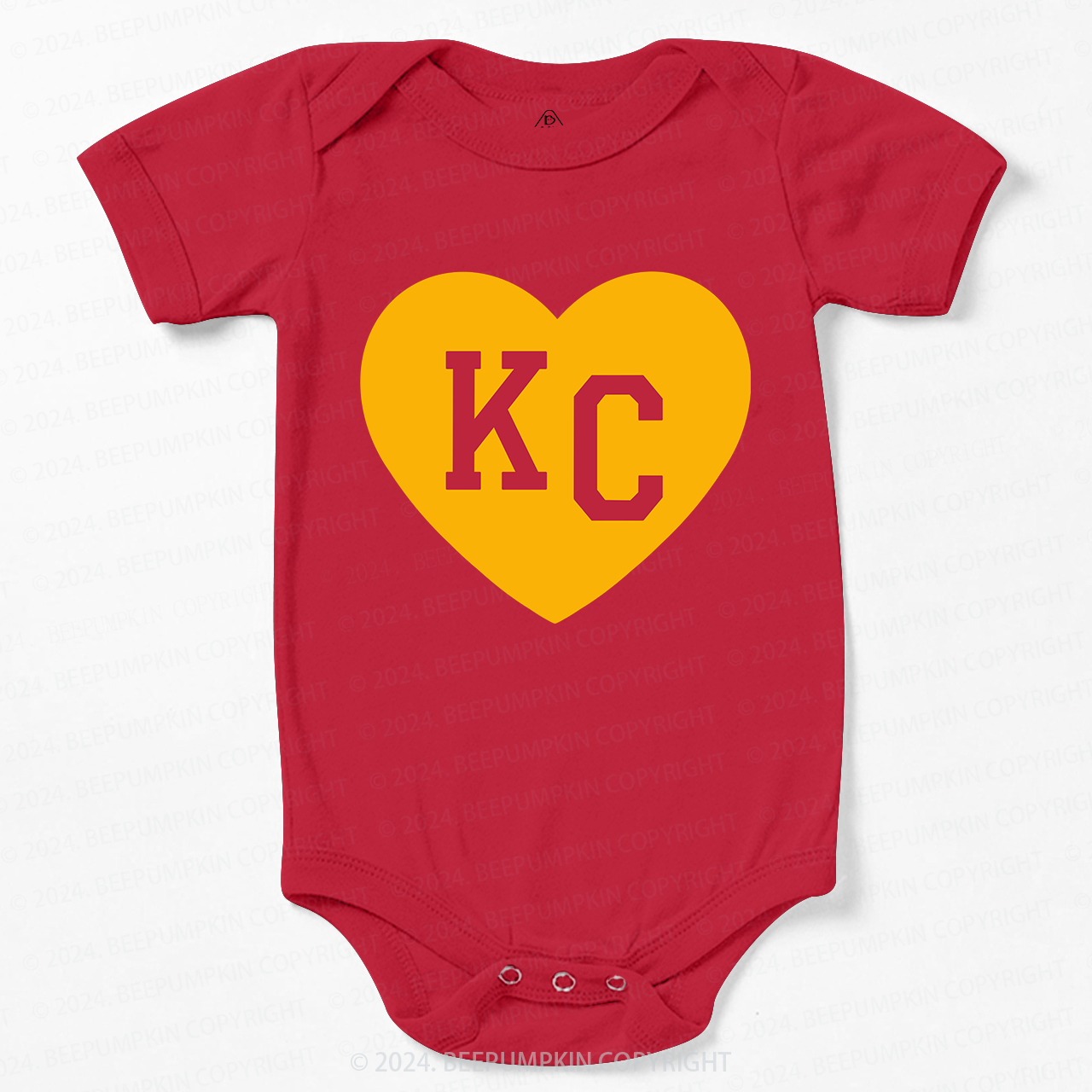 Color Love KC Football Bodysuit Beepumpkin