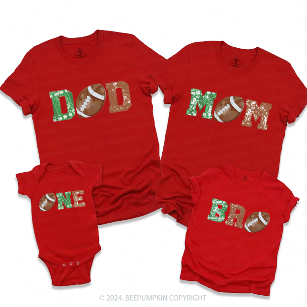 1st Year Down Birthday Family Matching Tees Beepumpkin