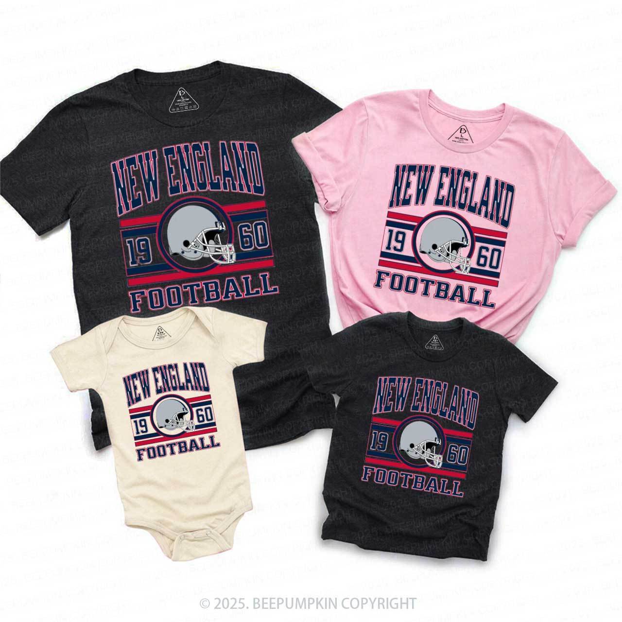 Football Fan 1 Family Matching Tees Beepumpkin