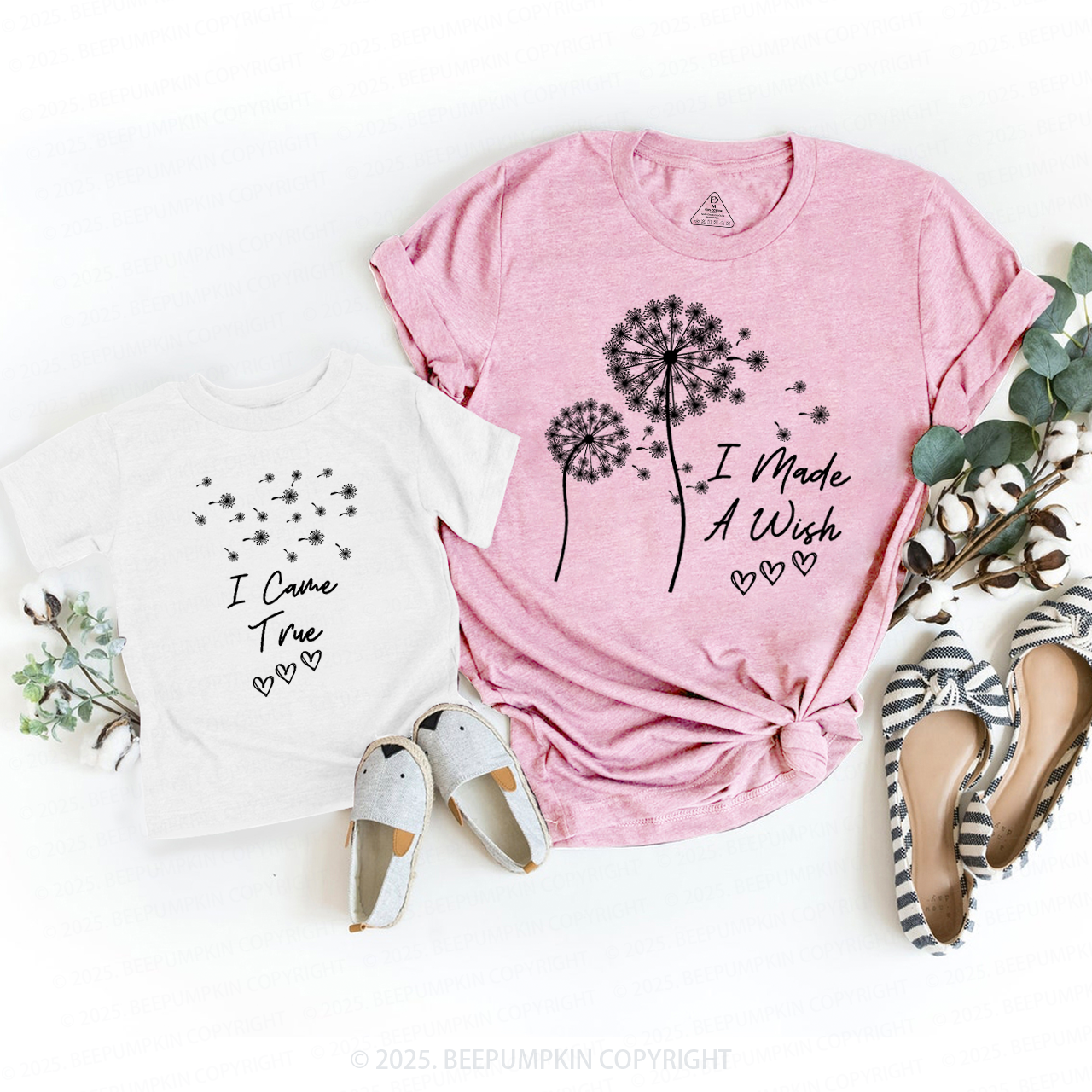 I Made A Wish I Came True Mom&Me Matching Tees