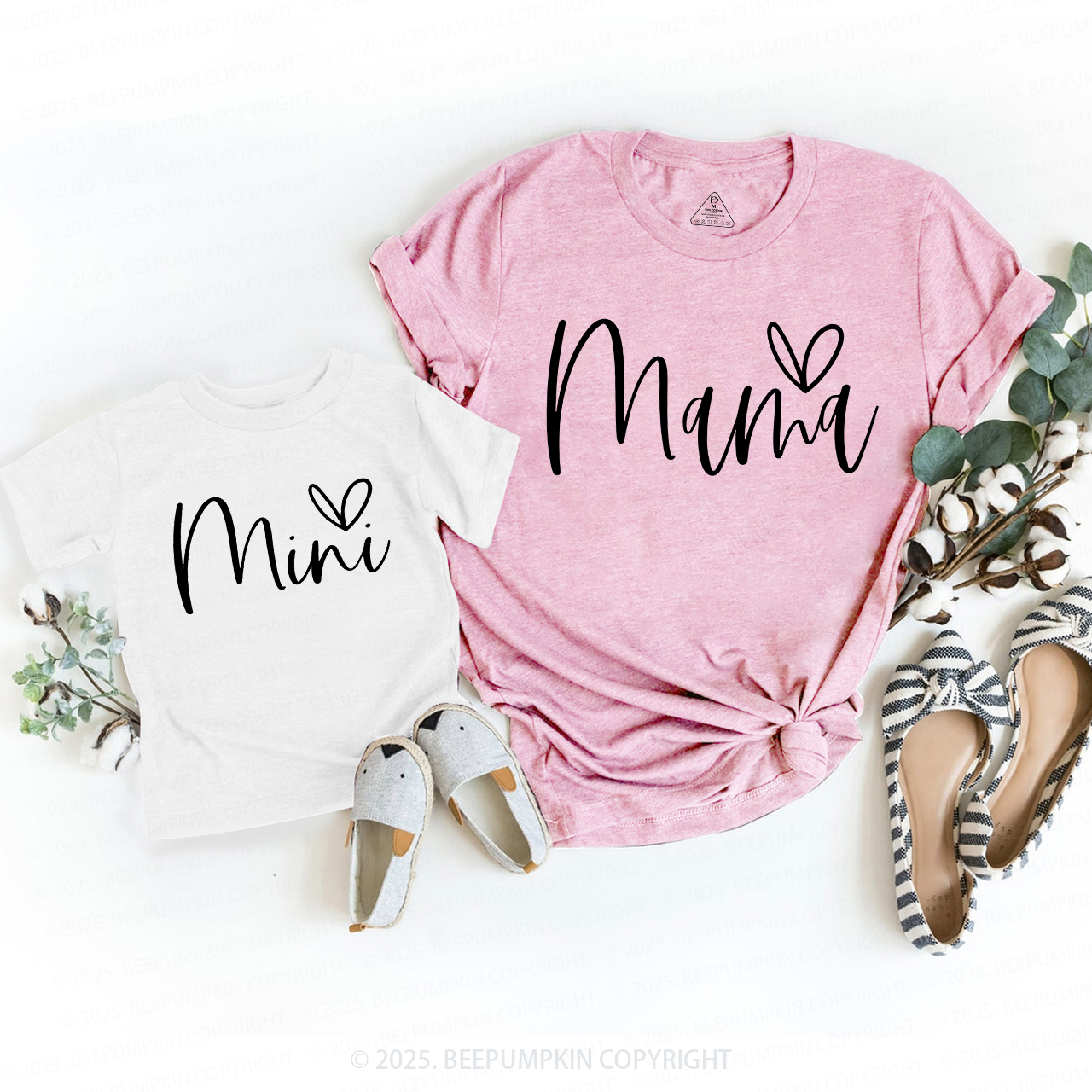 Mama Mini Heart Mom&Me Shirt