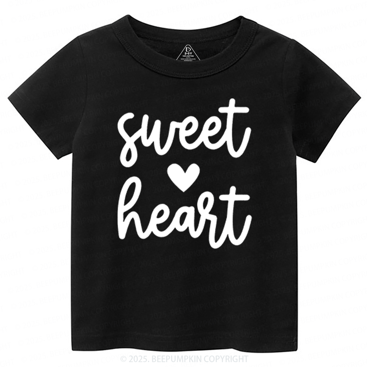 Sweatheart Valentines Day Toddler&Kids Tees Beepumpkin
