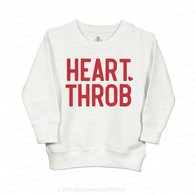 Heart Throb Valentine's Day Kid's Sweatshirt