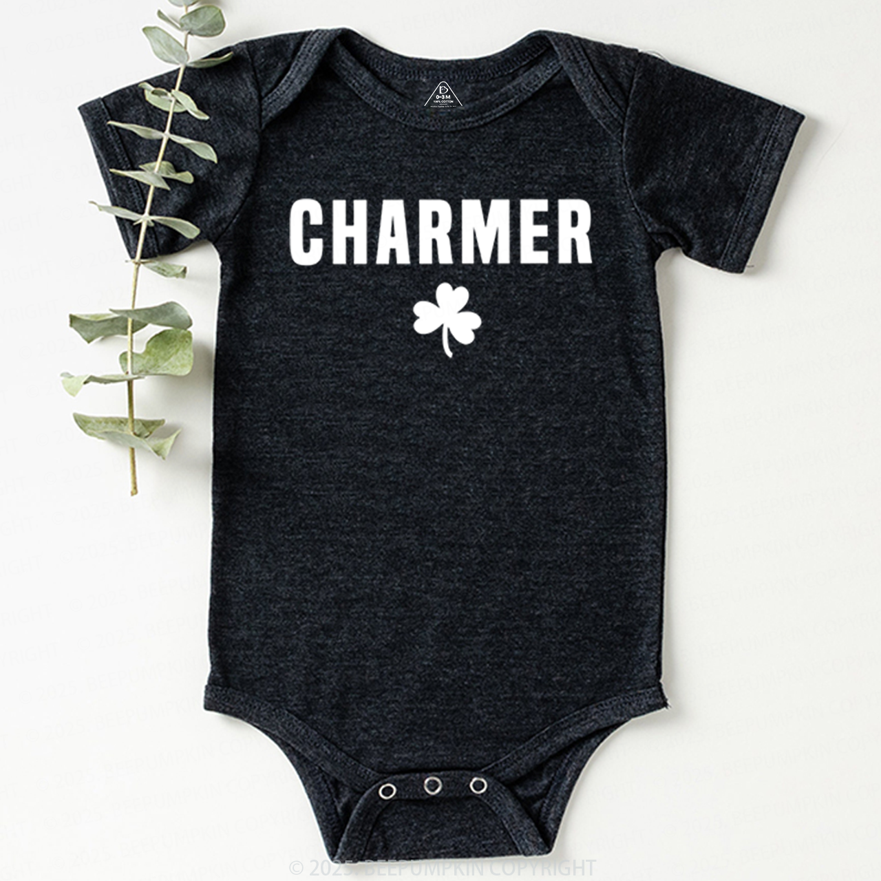 Charmer St. Patrick's Day Baby Bodysuit Beepumpkin