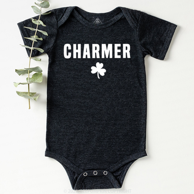 Charmer St. Patrick's Day Baby Bodysuit Beepumpkin