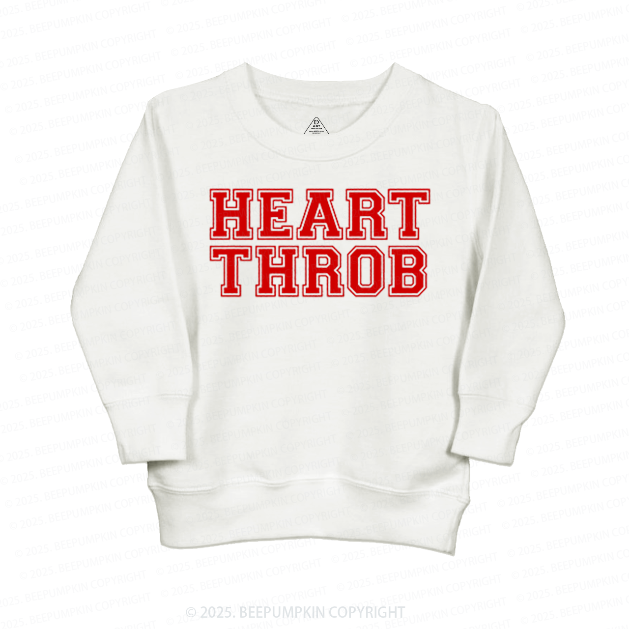 Heart Throb Valentine's Day Kid's Sweatshirt 2