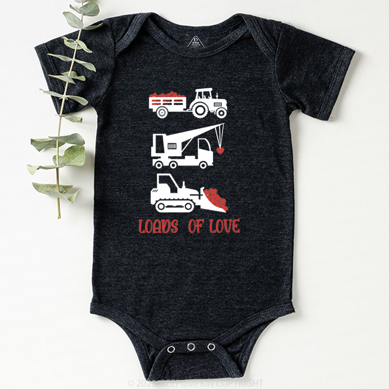 Loads of Love Valentine's Day Bodysuit Beepumpkin