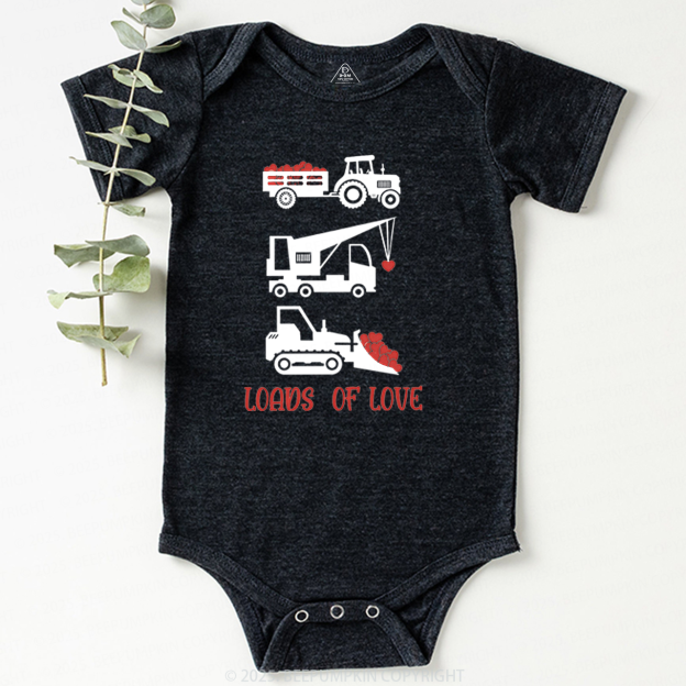 Loads of Love Valentine's Day Bodysuit Beepumpkin