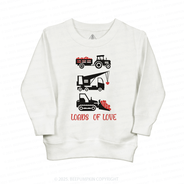Loads of Love Valentine's Day Kid's Sweatshirt