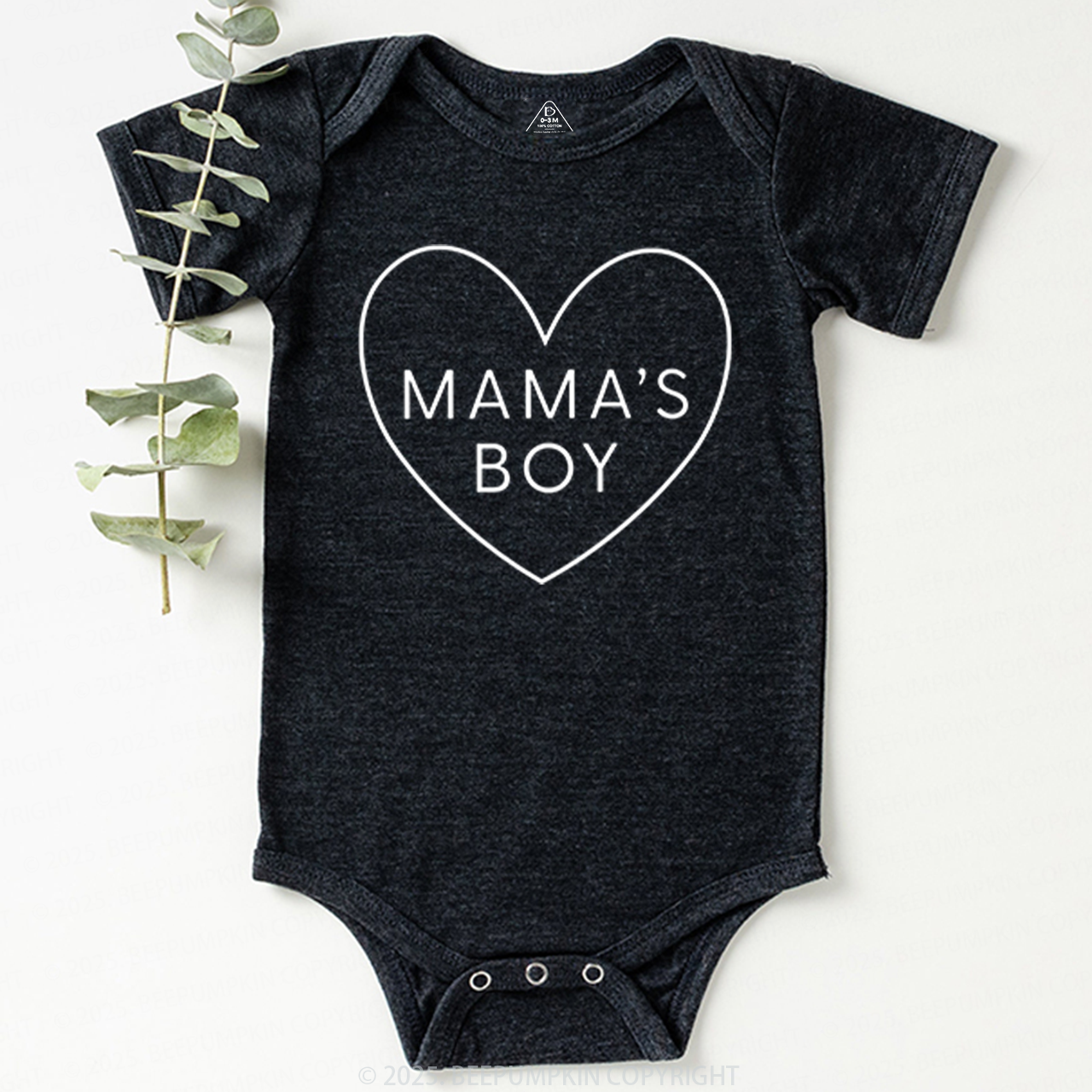 Mama's Boy Valentine's Day Bodysuit Beepumpkin