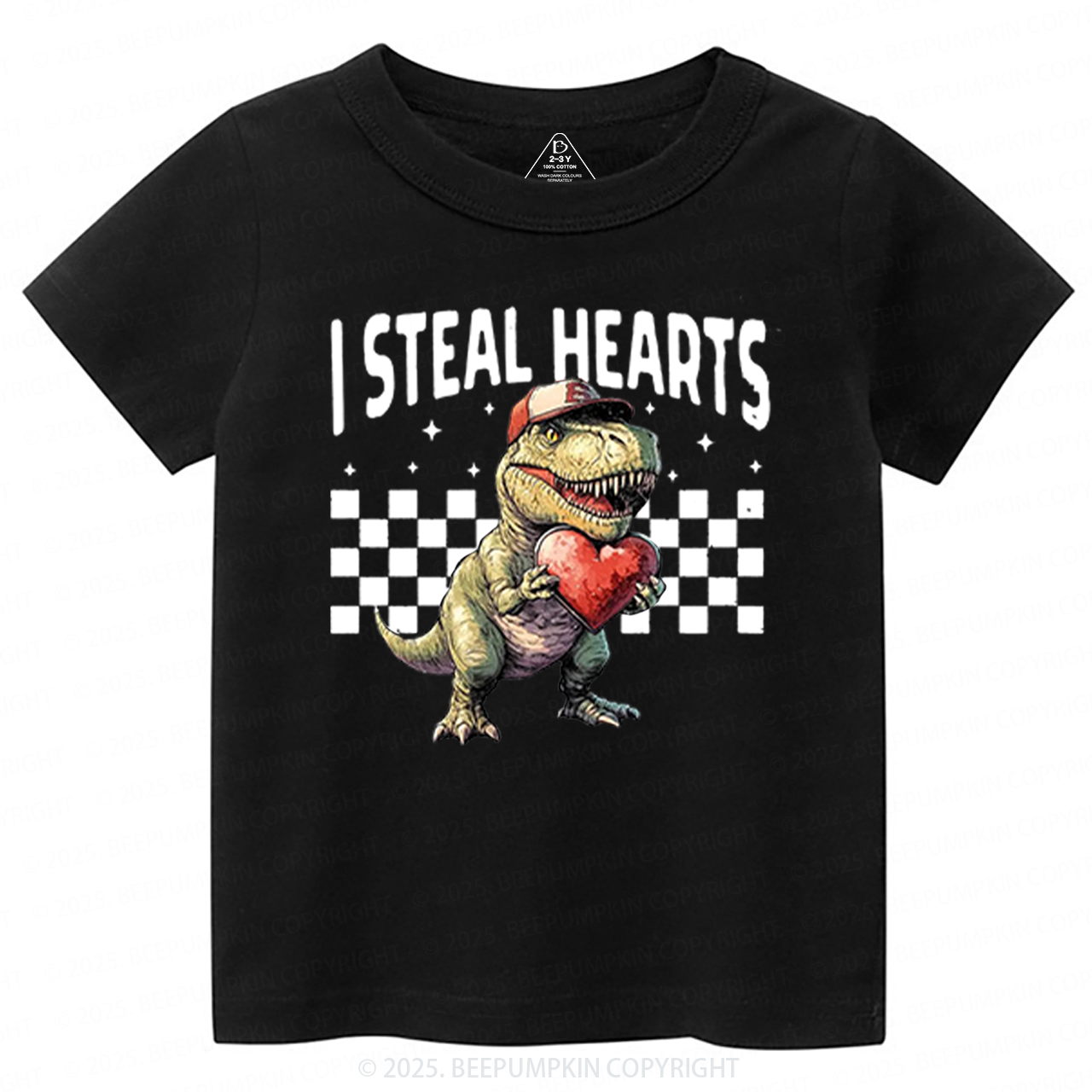 I Steal Hearts Valentine's Day Toddler&Kid's Tees Beepumpkin