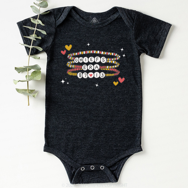 Cute Friendship Bracelets Football Bodysuit Beepumpkin 