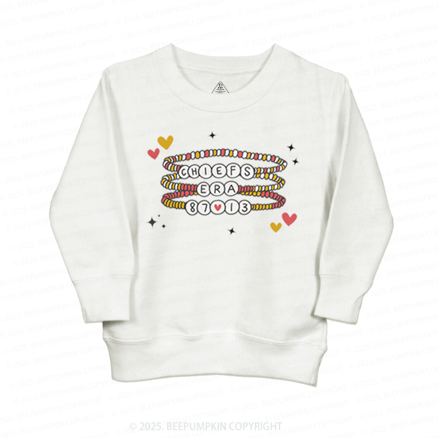 Cute Friendship Bracelets Football Kid's Sweatshirt