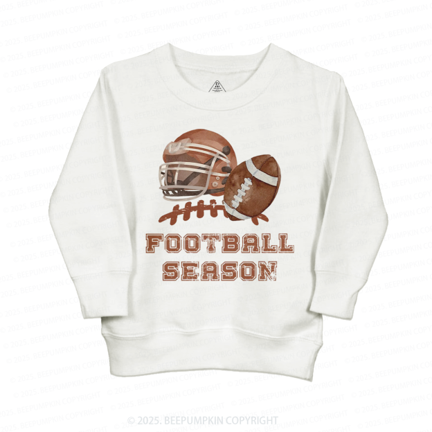 Football Season Football Kid's Sweatshirt