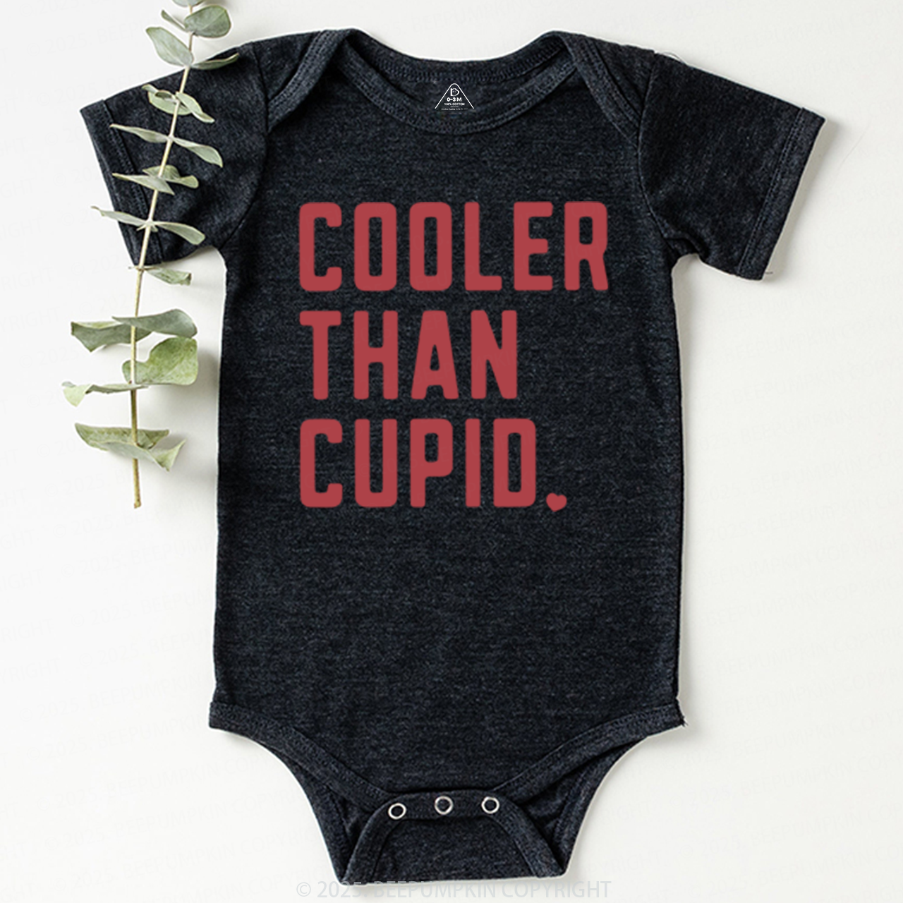 Cooler than Cupid Valentine's Day Bodysuit Beepumpkin