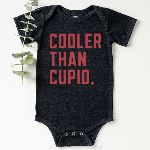 Cooler than Cupid Valentine's Day Bodysuit Beepumpkin