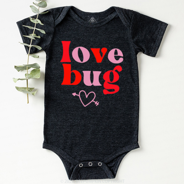 Love Bug Valentine's Day Bodysuit Beepumpkin 2