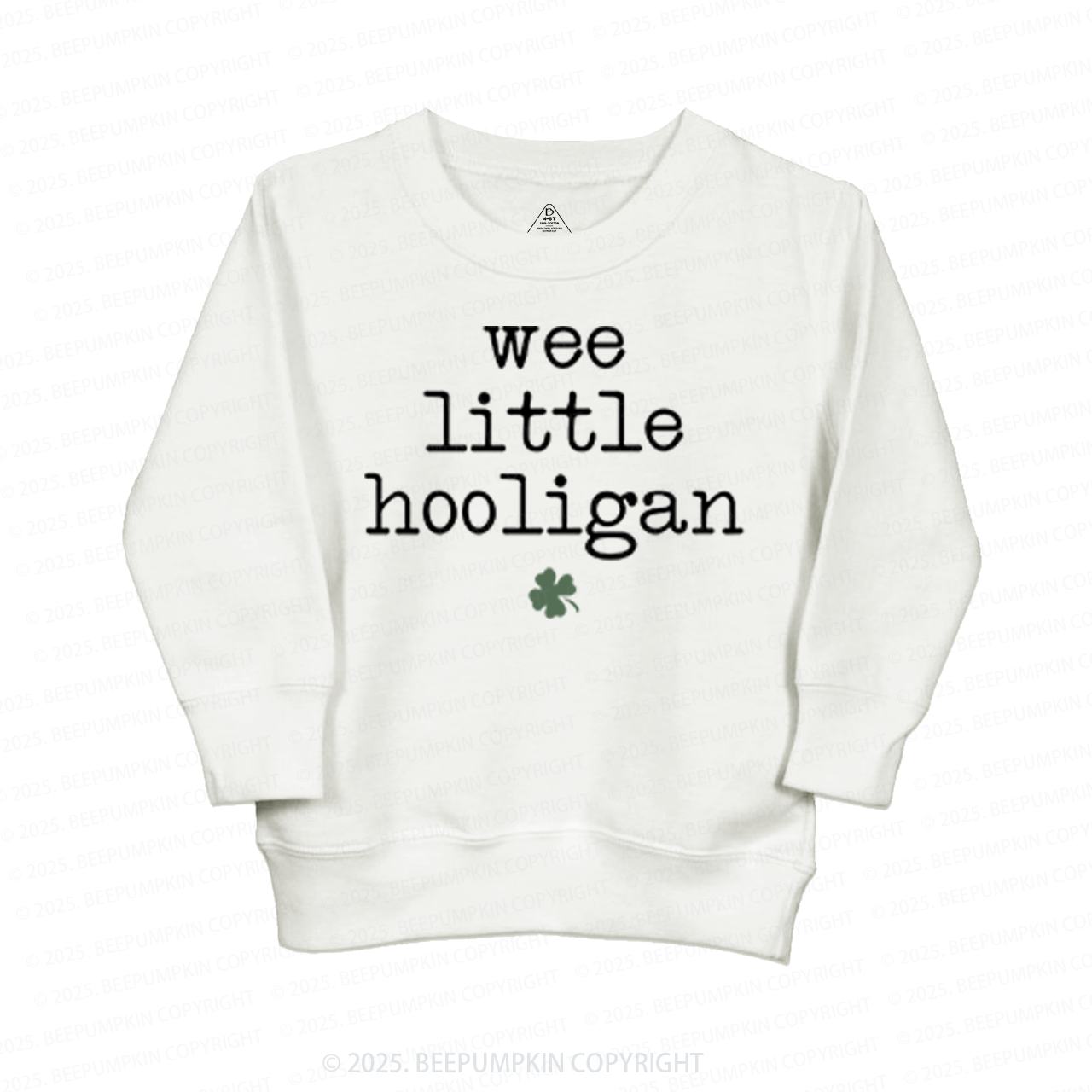 Wee Little Hooligan St. Patrick's Day Kid's Sweatshirt
