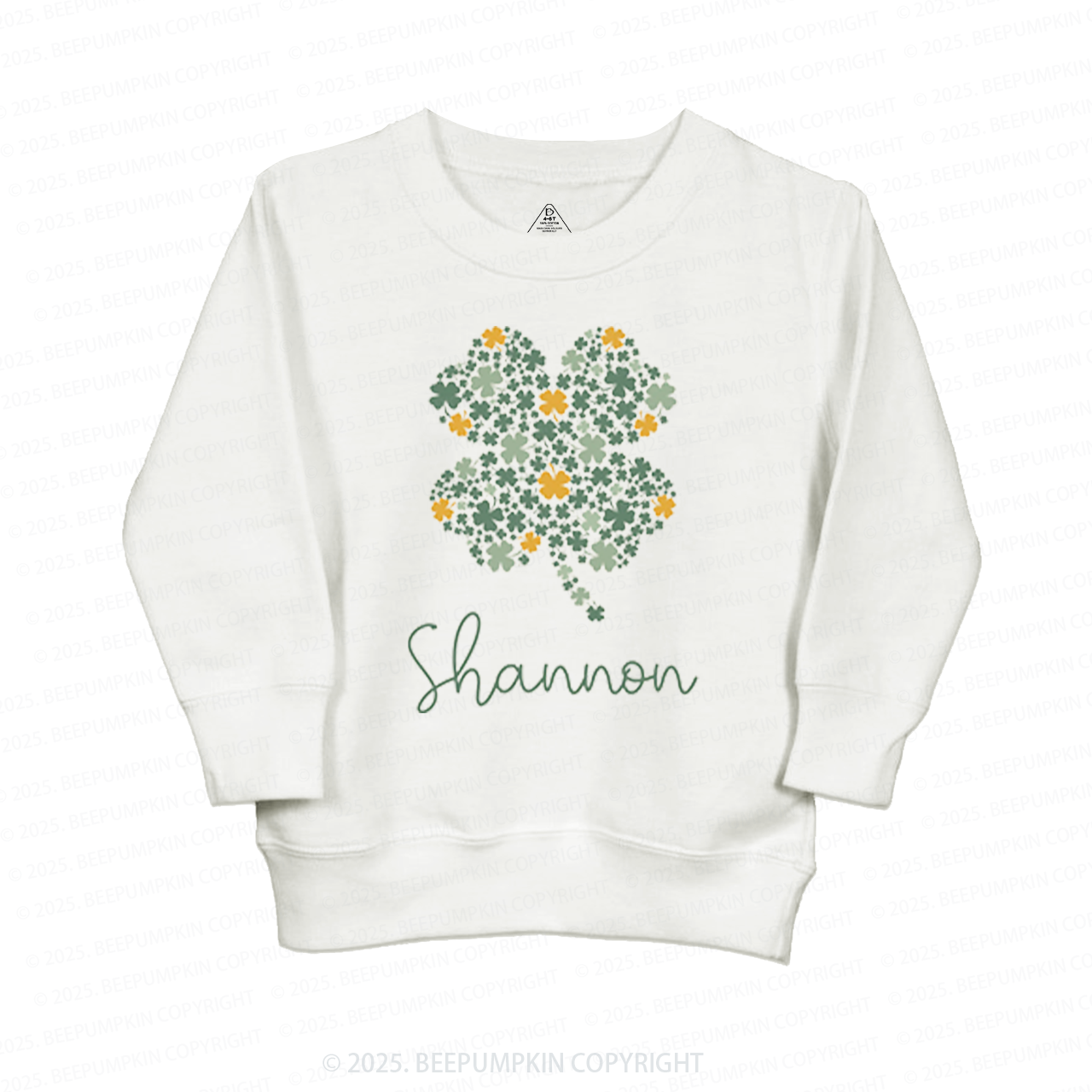 Personalized Name St. Patrick's Day Kid's Sweatshirt