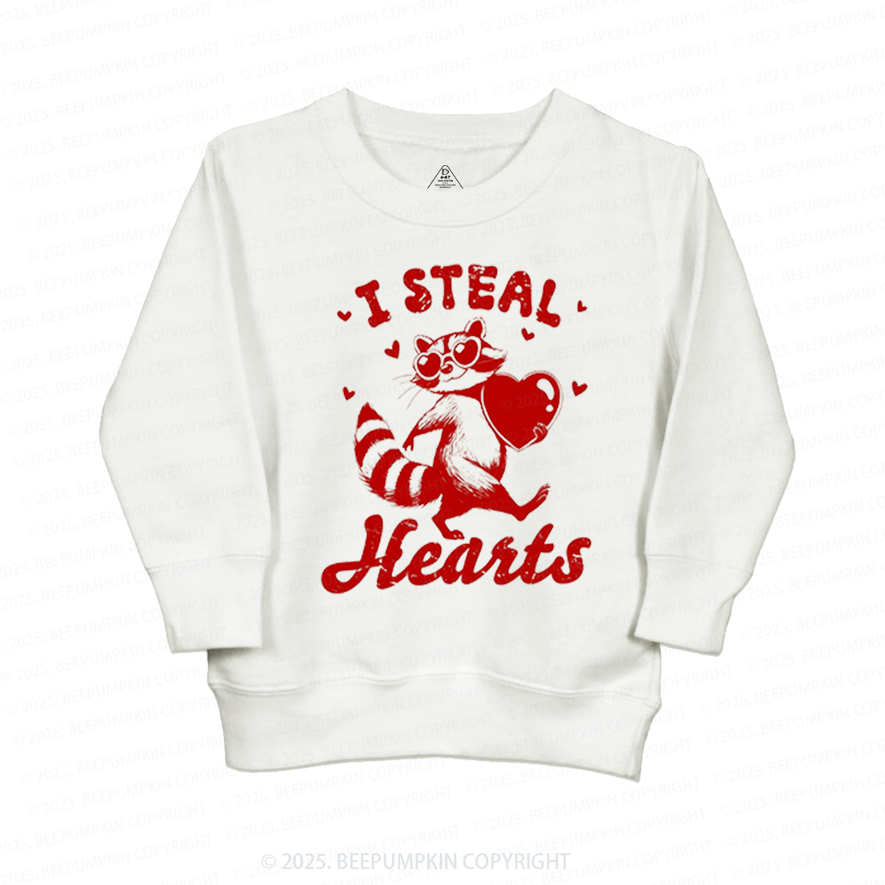 I Steal Hearts Valentine's Day Kid's Sweatshirt