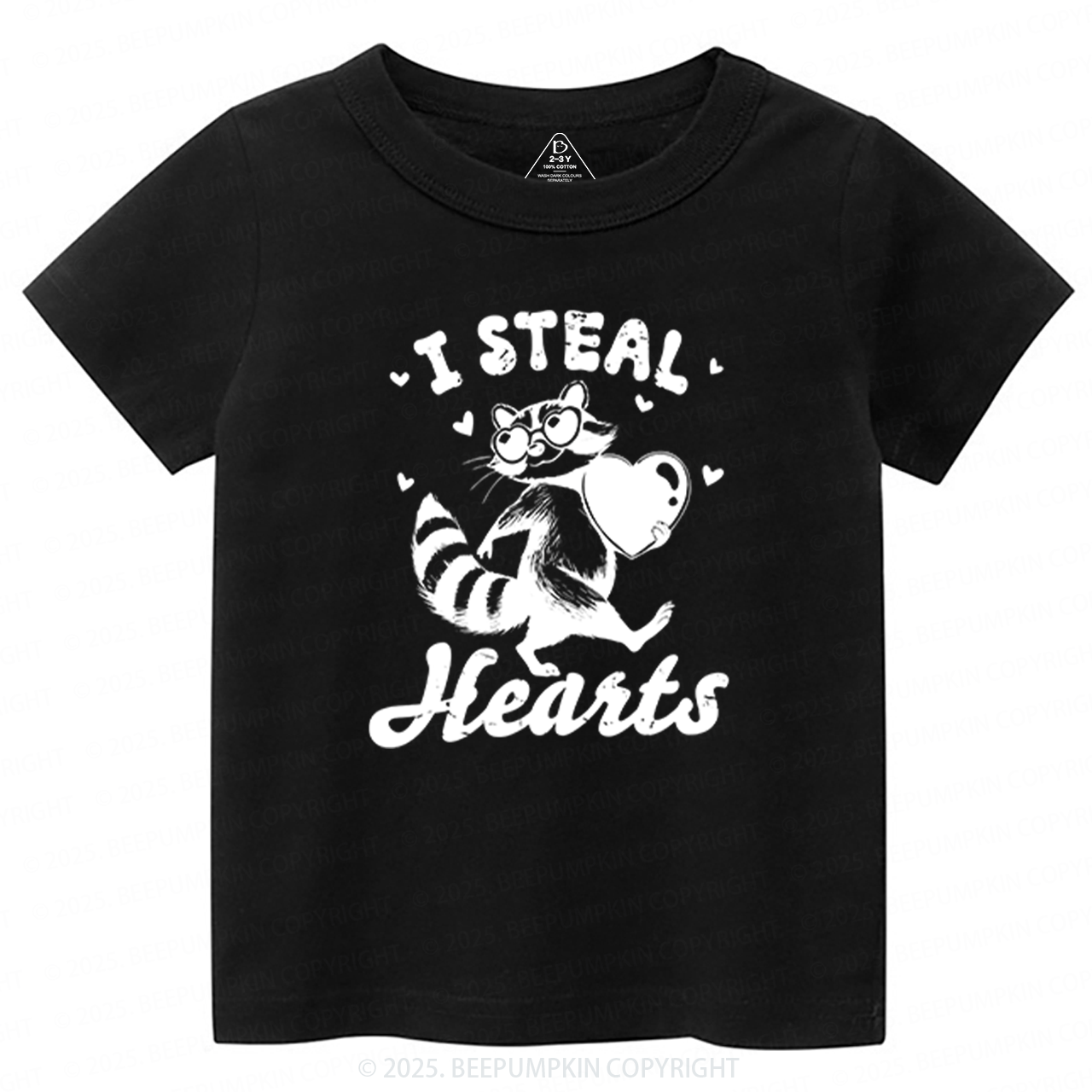 I Steal Hearts Valentine's Day Toddler&Kid's Tees Beepumpkin