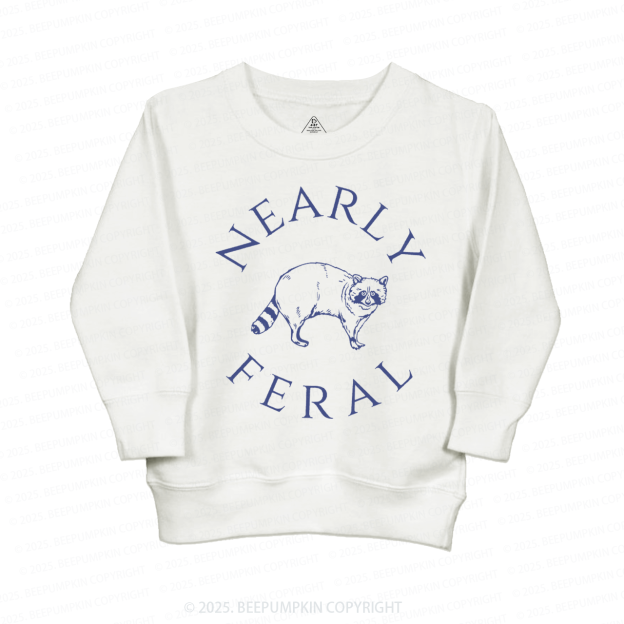 Nearly Feral Kid's Sweatshirt