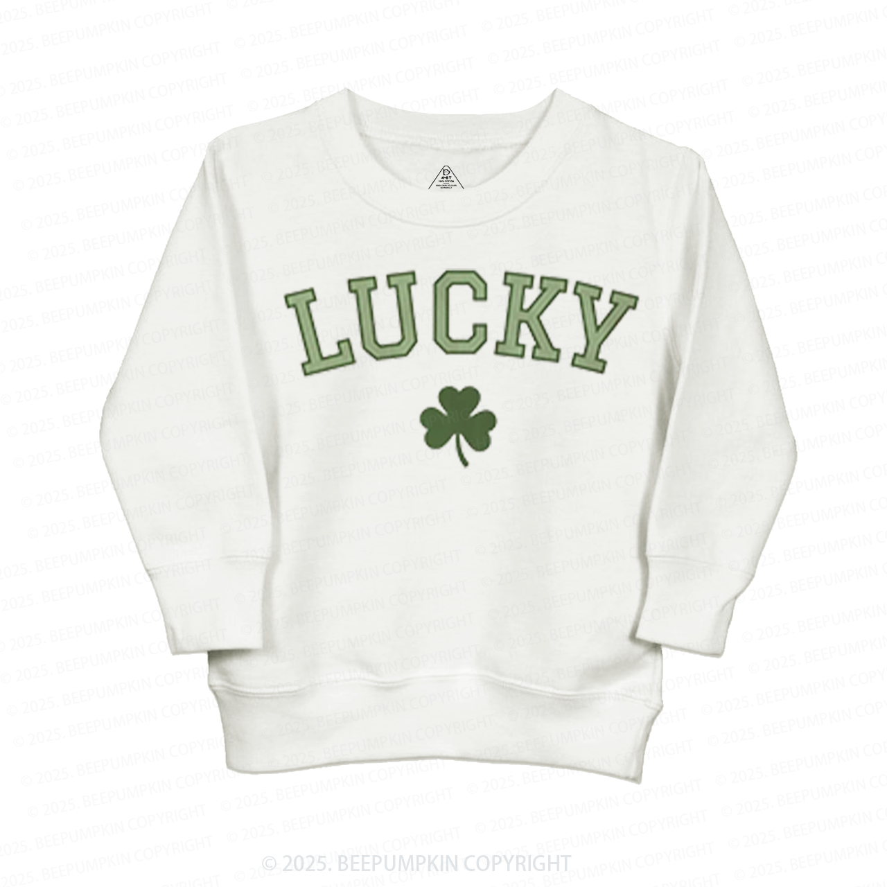 Vintage Lucky St. Patrick's Day Kid's Sweatshirt