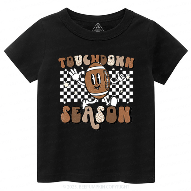 Touchdown Season Toddler&Kid's Tees Beepumpkin