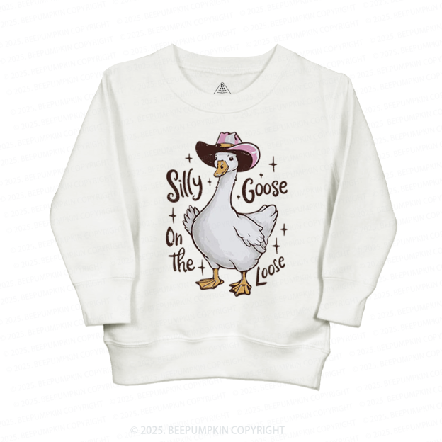 Silly Goose On The Loose Kid's Sweatshirt