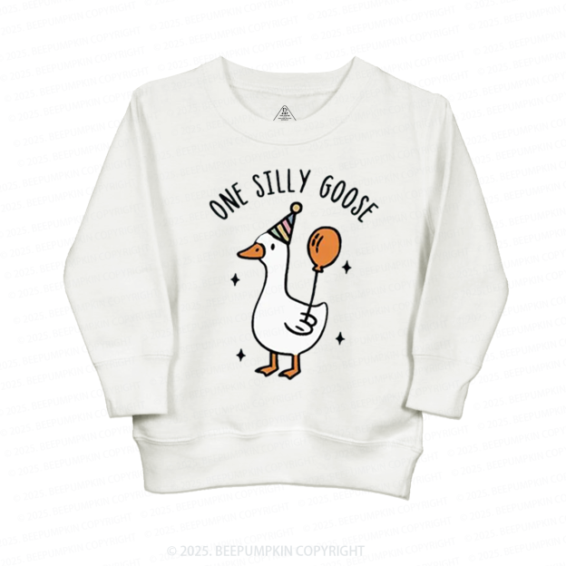One Silly Goose Kid's Sweatshirt
