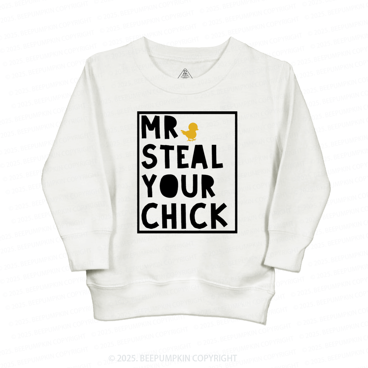 Mr Steal Your Chick Easter Kid's Sweatshirt