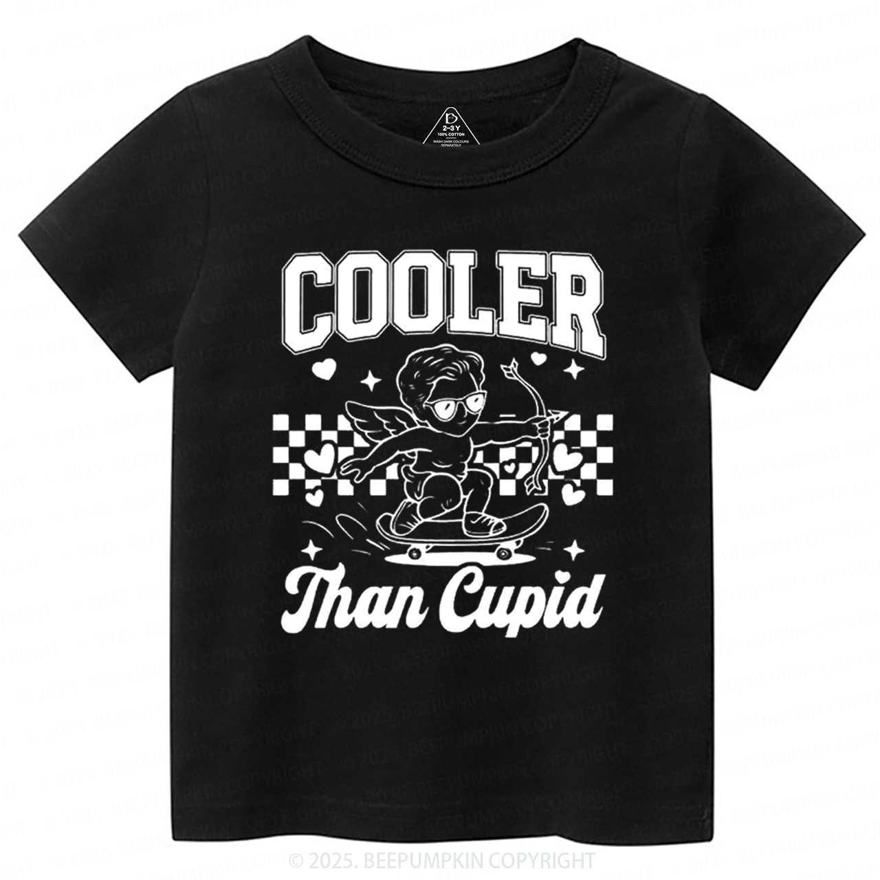 Cooler Than Cupid Toddler&Kid's Tees Beepumpkin