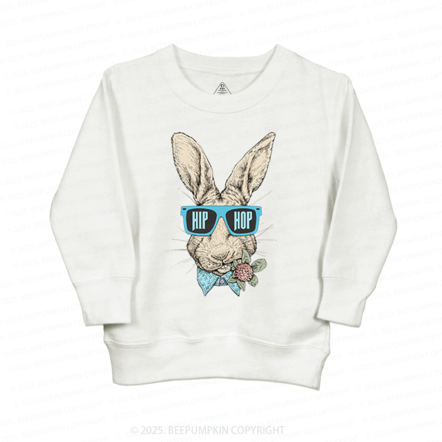 Hip Hop Bunny Kid's Sweatshirt