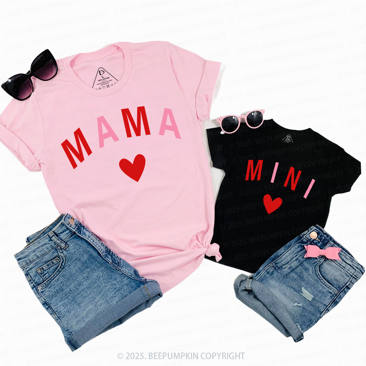 Mommy and Me Valentine's Day Family Shirt