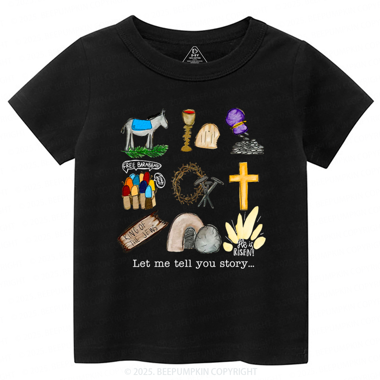 Let Me Tell You A Story Toddler&Kid's Tees Beepumpkin