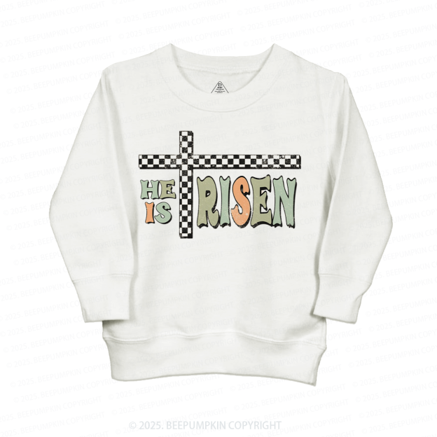He Is Risen Easter Kid's Sweatshirt