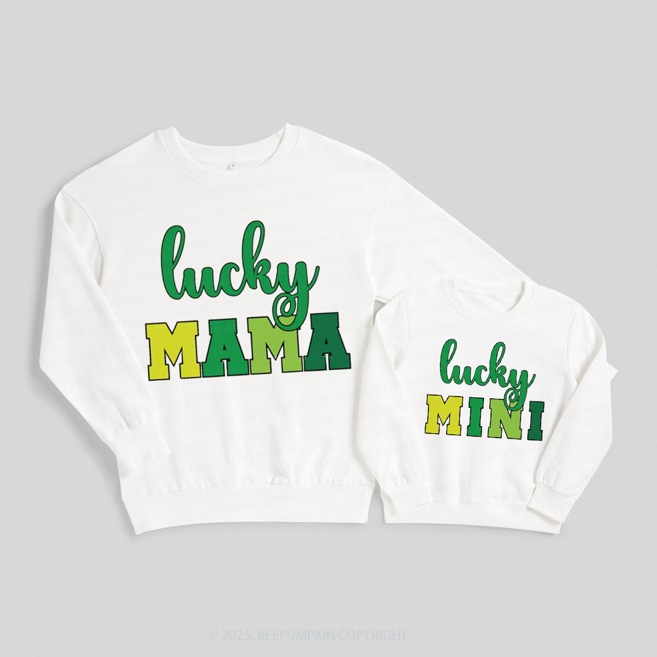 Personalized Funny Group St.Patricks Day Family Matching Sweatshirts