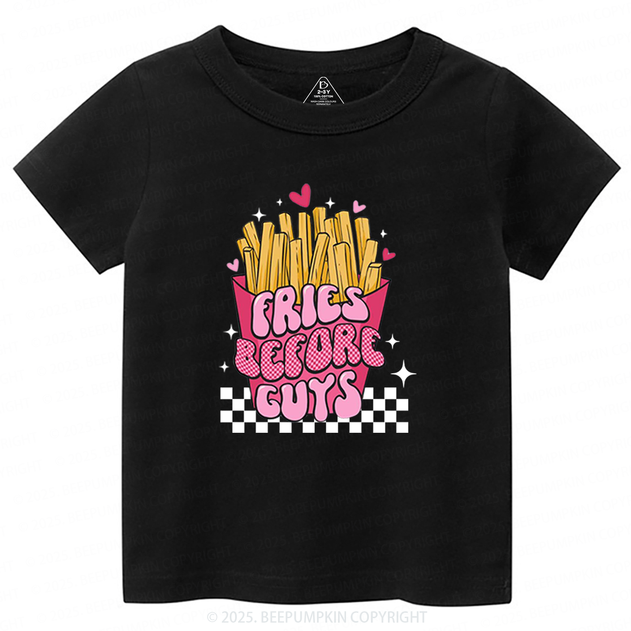 Fries Before Guys Toddler&Kid's Tees Beepumpkin