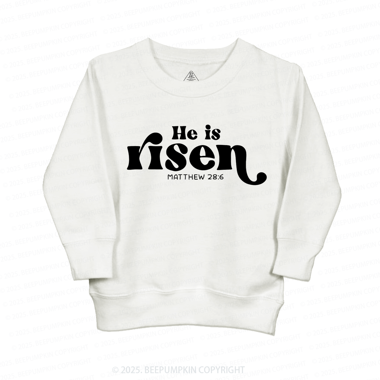 He Is Risen Kid's Sweatshirt 2