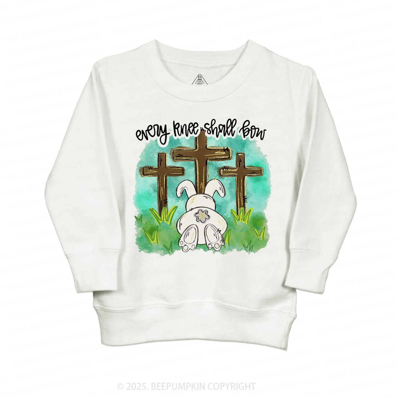 Every Knee Shall Bow Kid's Sweatshirt