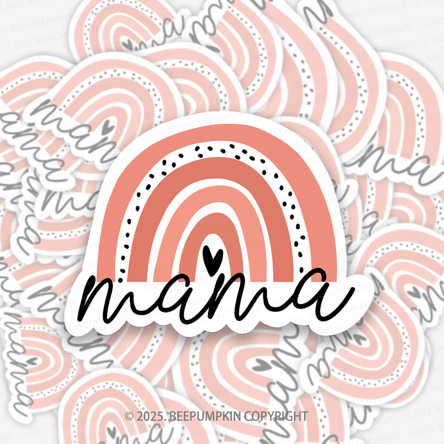 Rainbow Mama Stickers