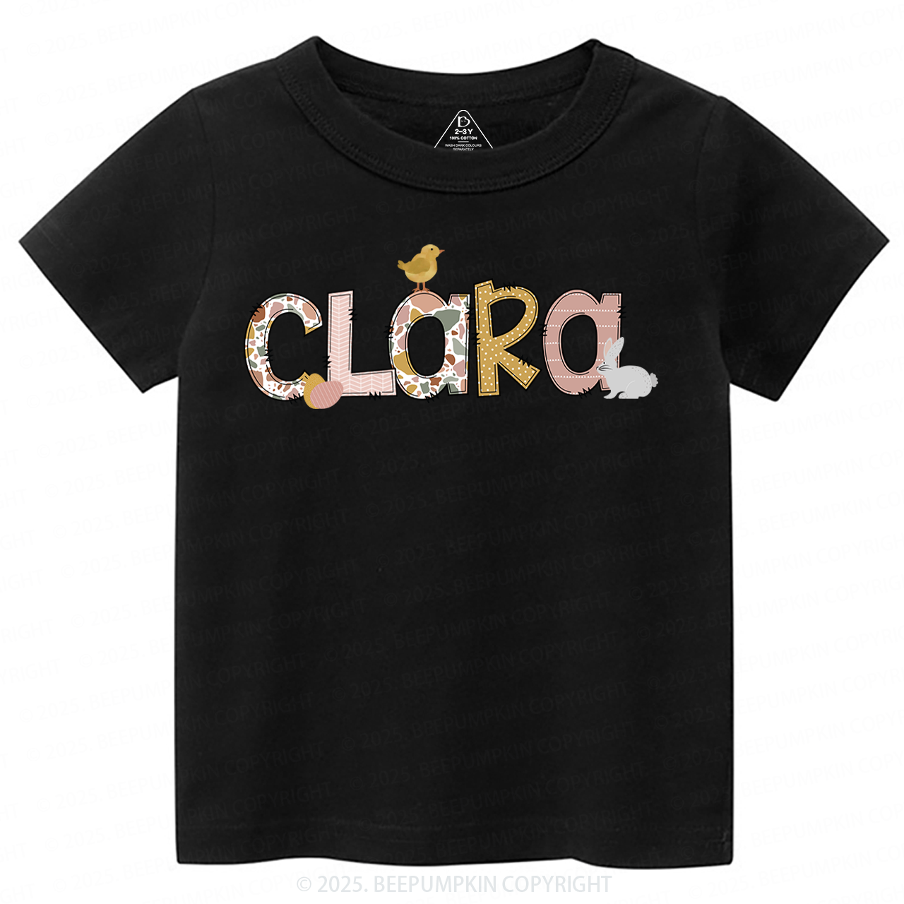 Personalized Name Easter Toddler&Kid's Tees Beepumpkin