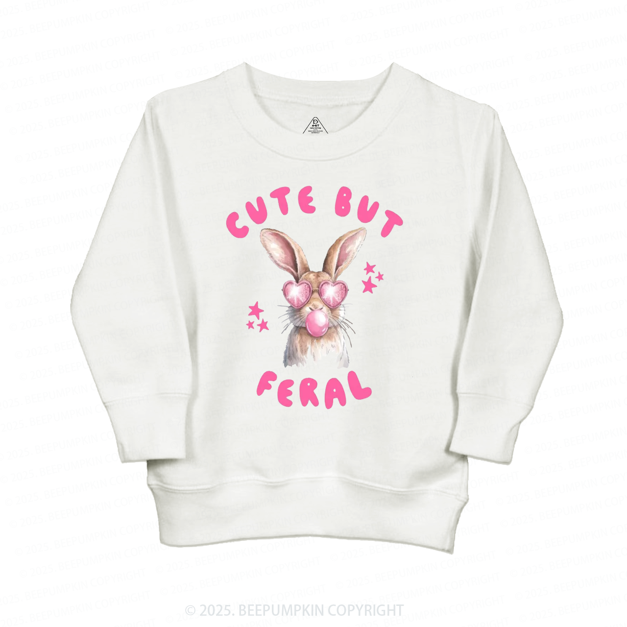 Cute But Feral Kid's Sweatshirt