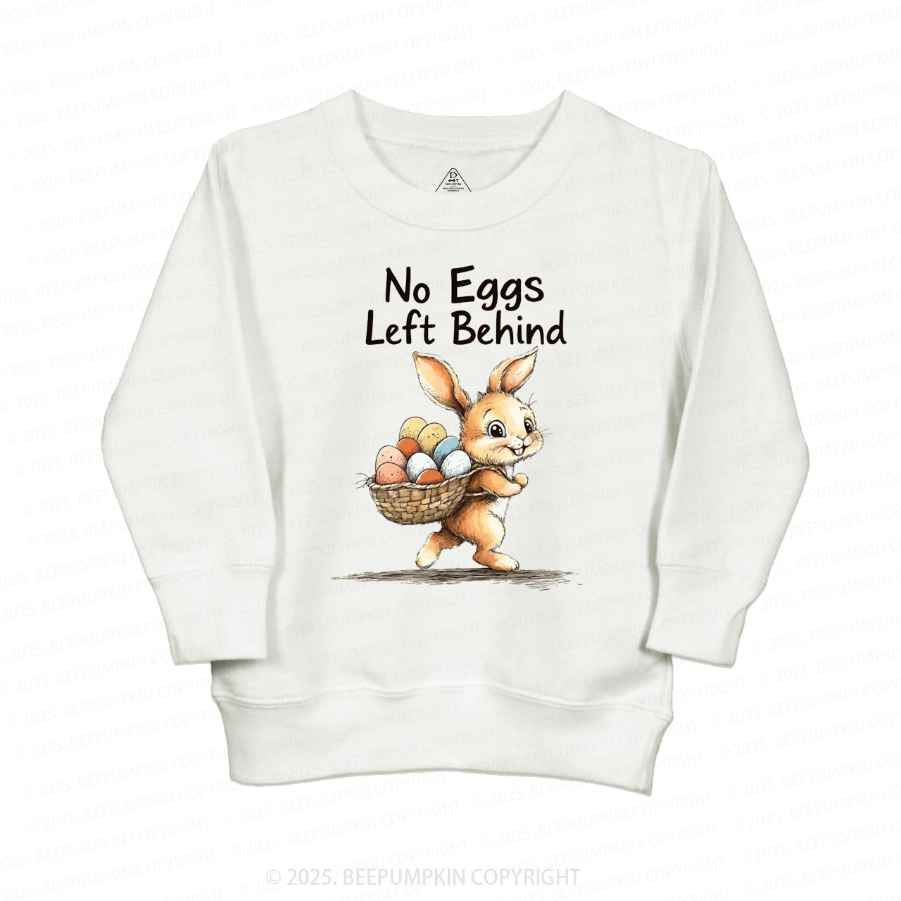 No Eggs Left Behind Kid's Sweatshirt