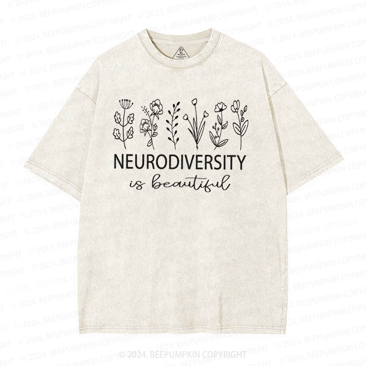 Neurodiversity Mama Washed T-Shirts