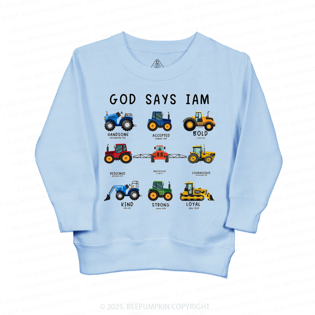Good Says I Am Kid's Sweatshirt