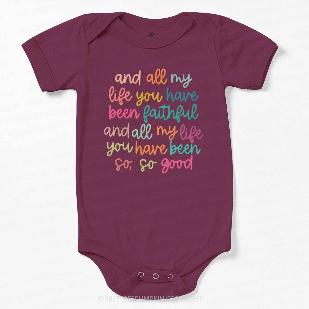 Psalm Bible Quote Bodysuit Beepumpkin
